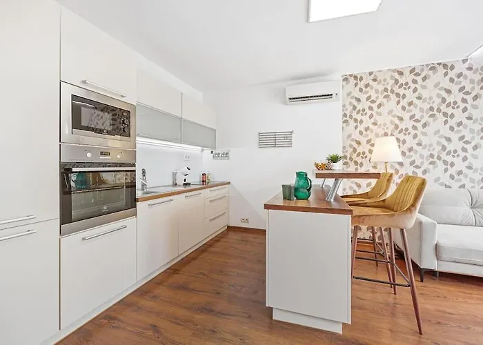 V Centre S Vyhladom Na Hrad A Parkovanim Apartment Bratislava