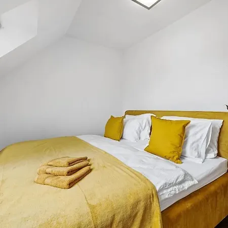 V Centre S Vyhladom Na Hrad A Parkovanim * 布拉迪斯拉发